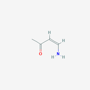 molecular formula C4H7NO B11974910 (3Z)-4-amino-3-buten-2-one 