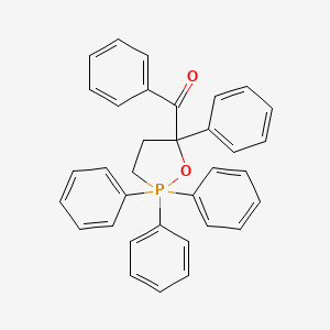 5-Benzoyltetrahydro-2,2,2,5-tetraphenyl-1,2-oxaphosphole