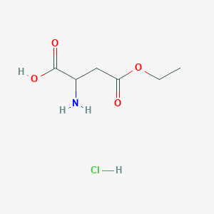 2-Amino-4-ethoxy-4-oxobutanoic acid hydrochloride