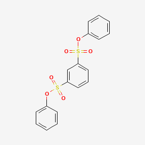 Benzene-1,3-disulfonic acid diphenyl ester