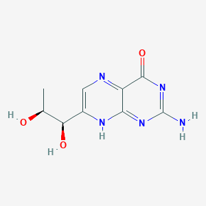 molecular formula C9H11N5O3 B119751 L-普莱马蝶呤 CAS No. 2636-52-4