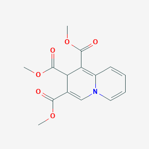 2H-Quinolizine-1,2,3-tricarboxylic acid trimethyl ester