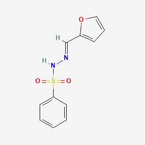 N'-[(E)-2-furylmethylidene]benzenesulfonohydrazide