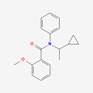 N-(1-cyclopropylethyl)-2-methoxy-N-phenylbenzamide