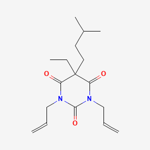 molecular formula C17H26N2O3 B1197526 N,N-Diallylpentobarbital CAS No. 95575-11-4