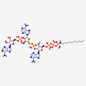 molecular formula C40H61N16O24P5 B1197527 Dnpppapapa CAS No. 96902-45-3