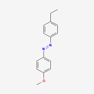 Diazene, (4-ethylphenyl)(4-methoxyphenyl)-, (1E)-