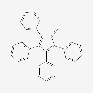 molecular formula C30H22 B11975537 1,2,3,4-Tetraphenylfulvene CAS No. 3141-05-7