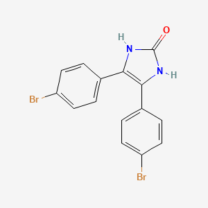 4,5-Bis(4-bromophenyl)-1H-imidazol-2(3H)-one