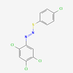 molecular formula C12H6Cl4N2S B1197568 Chlorfensulphide CAS No. 2274-74-0