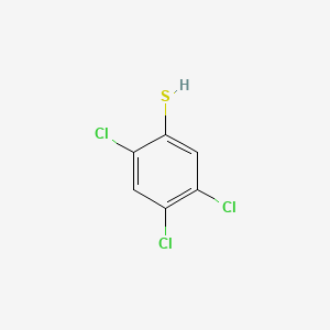 molecular formula C6H3Cl3S B1197574 2,4,5-三氯硫酚 CAS No. 3773-14-6