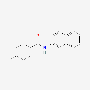 4-methyl-N-(naphthalen-2-yl)cyclohexanecarboxamide