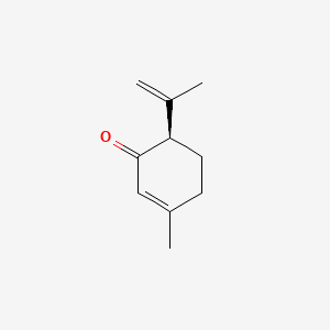 molecular formula C10H14O B1197589 (-)-Isopiperitenone 