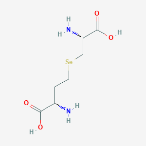 molecular formula C7H14N2O4Se B1197595 L-Selenocystathionine 