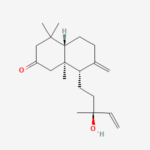 molecular formula C20H32O2 B1197598 2-Ketoepimanool CAS No. 86561-13-9