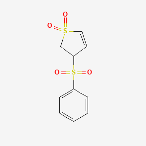 3-Benzenesulfonyl-2,3-dihydro-thiophene 1,1-dioxide