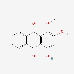 molecular formula C15H10O5 B1197601 Purpurin 1-methyl ether CAS No. 94099-66-8