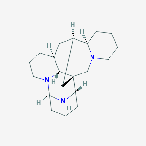 molecular formula C20H33N3 B1197603 12,20-Cycloormosanine 