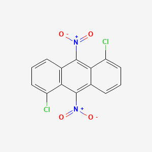 1,5-Dichloro-9,10-dinitro-anthracene