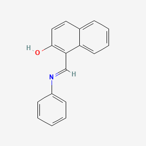B1197622 1-(Anilinomethylidene)-2-naphthalenone CAS No. 731-90-8