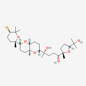 molecular formula C30H53BrO7 B1197628 维纳斯三醇 CAS No. 105880-10-2