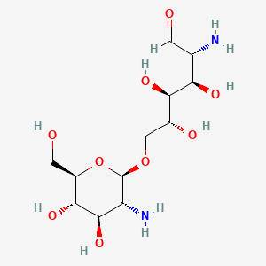 molecular formula C12H24N2O9 B1197686 Bpe disaccharide CAS No. 86126-02-5