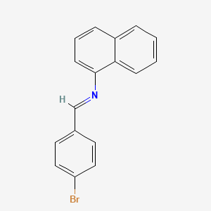 (4-Bromo-benzylidene)-naphthalen-1-YL-amine