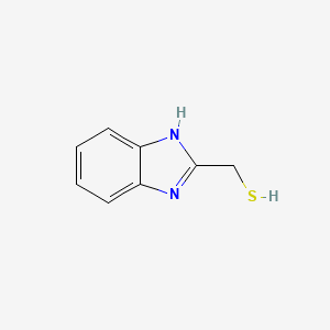 molecular formula C8H8N2S B1197718 1H-Benzimidazol-2-ylmethanethiol CAS No. 4344-85-8