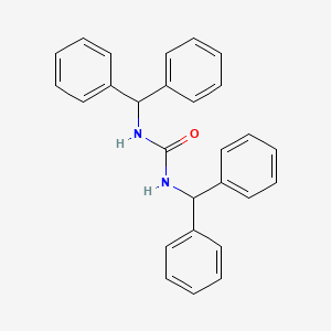 molecular formula C27H24N2O B11977213 Urea, N,N'-bis(diphenylmethyl)- CAS No. 6744-64-5