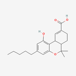 molecular formula C21H28O4 B1197724 11-Nor-9-carboxy-thc CAS No. 64280-14-4