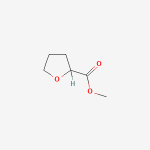 molecular formula C6H10O3 B1197726 Methyl tetrahydro-2-furancarboxylate CAS No. 37443-42-8