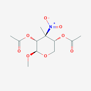 molecular formula C11H17NO8 B1197733 Mdadmnxp CAS No. 74595-62-3