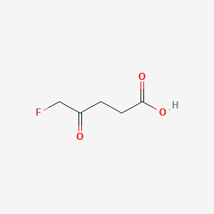 molecular formula C5H7FO3 B1197738 5-Fluorolevulinic acid CAS No. 76385-49-4