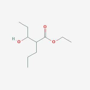 molecular formula C10H20O3 B1197743 Ethyl 3-hydroxy-2-propylpentanoate CAS No. 80173-34-8