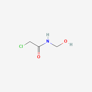 molecular formula C3H6ClNO2 B1197769 2-Chloro-N-(hydroxymethyl)acetamide CAS No. 2832-19-1