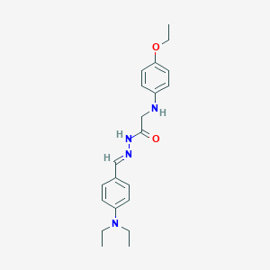 N'-(4-(Diethylamino)benzylidene)-2-(4-ethoxyanilino)acetohydrazide