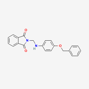 N-[4-(Benzyloxy)anilinomethyl]phthalimide