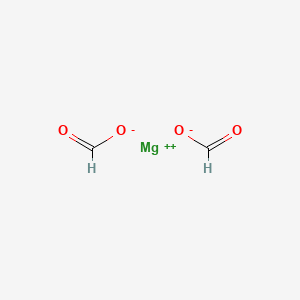 molecular formula C2H2MgO4 B1197774 Magnesium formate CAS No. 557-39-1