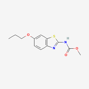 B1197779 Tioxidazole CAS No. 61570-90-9