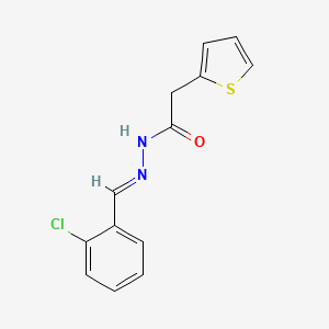 N'-(2-Chlorobenzylidene)-2-(2-thienyl)acetohydrazide