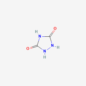 molecular formula C2H3N3O2 B1197782 Urazole CAS No. 3232-84-6