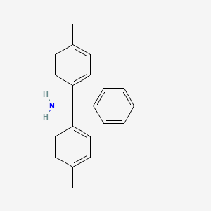 molecular formula C22H23N B11977863 Tris(4-methylphenyl)methylamine CAS No. 75774-79-7