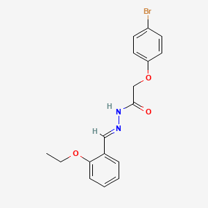 2-(4-Bromophenoxy)-N'-(2-ethoxybenzylidene)acetohydrazide