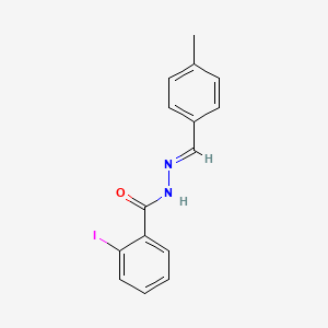 2-iodo-N'-(4-methylbenzylidene)benzohydrazide