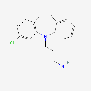 molecular formula C18H21ClN2 B1197806 去甲氯米帕明 CAS No. 303-48-0
