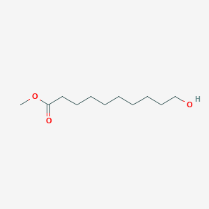 molecular formula C11H22O3 B1197807 10-羟基癸酸甲酯 CAS No. 2640-94-0