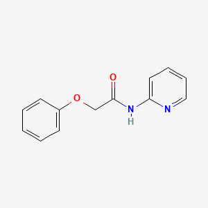 molecular formula C13H12N2O2 B11978099 2-phenoxy-N-(2-pyridinyl)acetamide CAS No. 296266-16-5