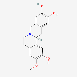 molecular formula C18H19NO4 B1197816 Pessoine CAS No. 88668-29-5