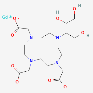 molecular formula C18H34N4O9 B1197821 格多维斯特 CAS No. 770691-21-9