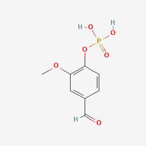 molecular formula C8H9O6P B1197830 Phosphovanillin CAS No. 78456-97-0